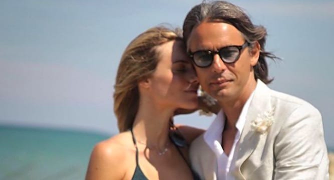 Filippo Inzaghi e la compagna (ex di Uomini e Donne) aspettano un figlio