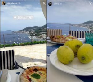 Foto Instagram a confronto - Rosa Di Grazia e Alessandro Zarino