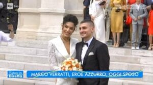 Le immagini del matrimonio di Marco Verratti