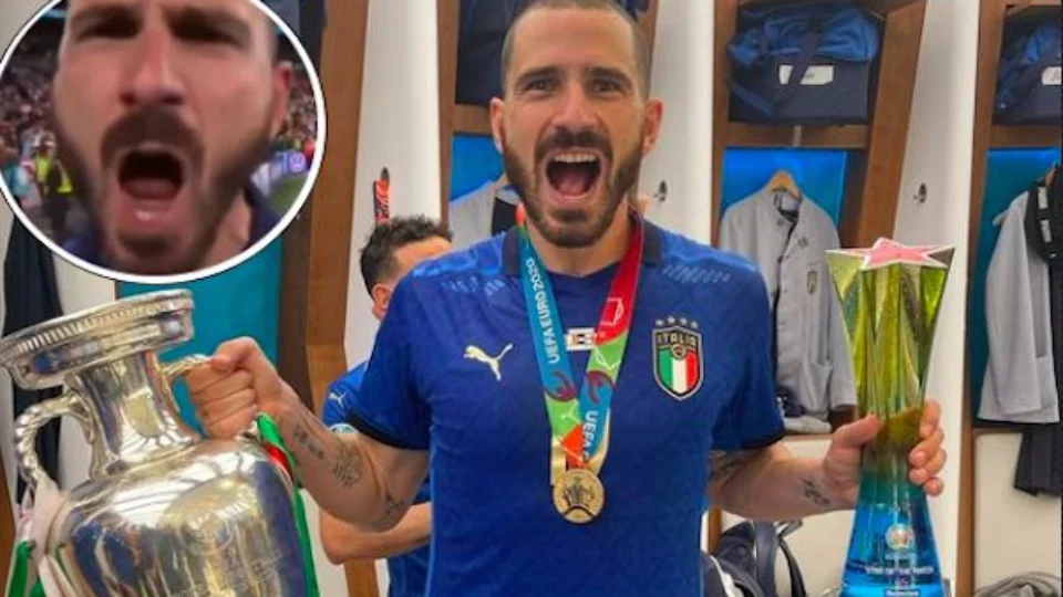 Leonardo Bonucci stuzzica gli inglesi dopo la vittoria agli Europei (VIDEO)