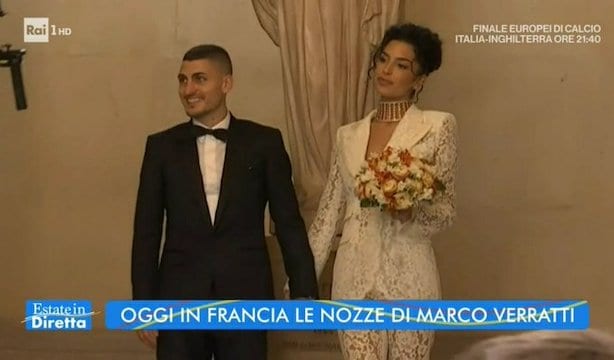Marco Verratti e Jessica Aidi si sono sposati dopo gli Europei (FOTO)