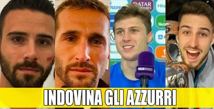 Quiz - Face mashup: indovina i giocatori della Nazionale Italiana