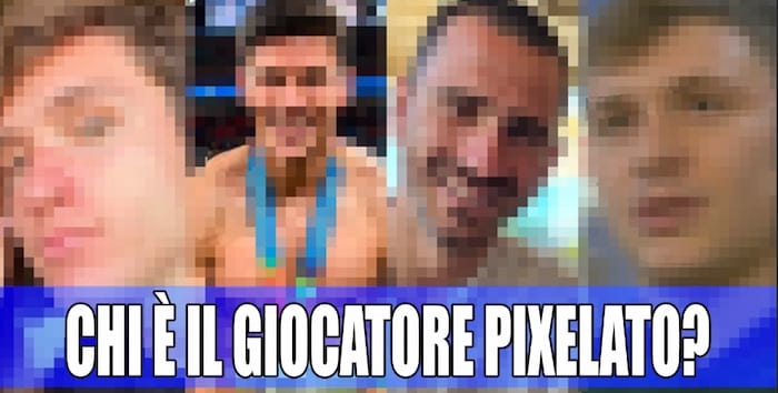 Riconosci il giocatore dell'Italia in queste foto pixelate? - QUIZ