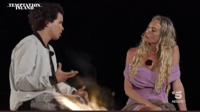 Valentina e Tommaso: il falò di confronto a Temptation island