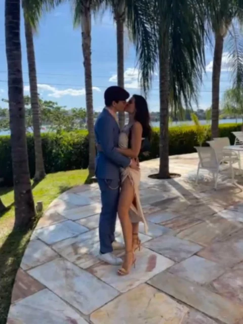 Dayane Mello insieme ad Alexandre Cunha