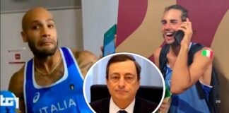 Marcell Jacobs e Gianmarco Tamberi ricevono la chiamata di Mario Draghi