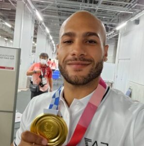 Marcell Jacobs - medaglia d'oro alle Olimpiadi di Tokyo