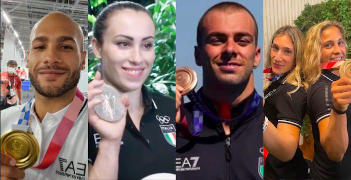 Tutte le medaglie vinte dagli italiani alle Olimpiadi di Tokyo 2020