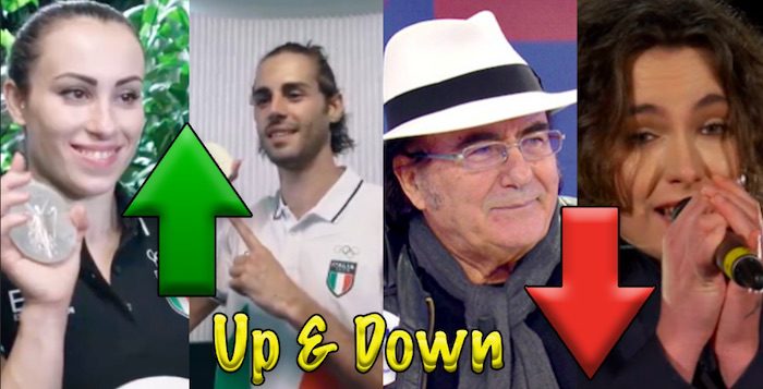 Up & Down: tutti i promossi e bocciati della settimana di Roberto Alessi