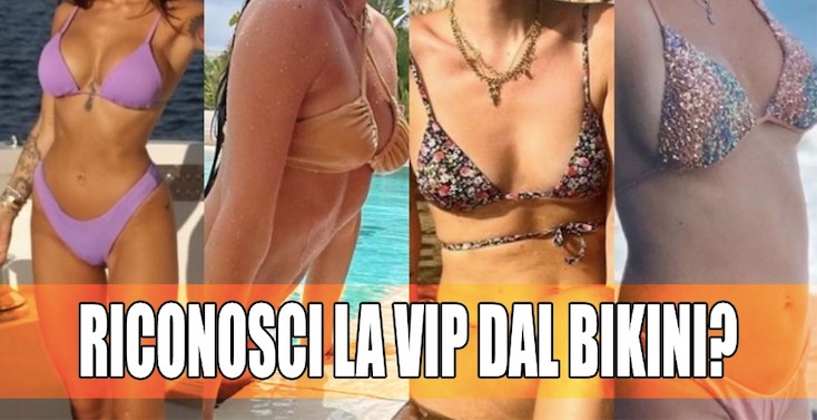 Riconosci la vip famosa in vacanza dal bikini? (QUIZ)