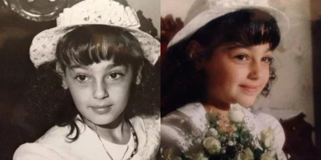 Le foto di Anna Tatangelo da piccola 