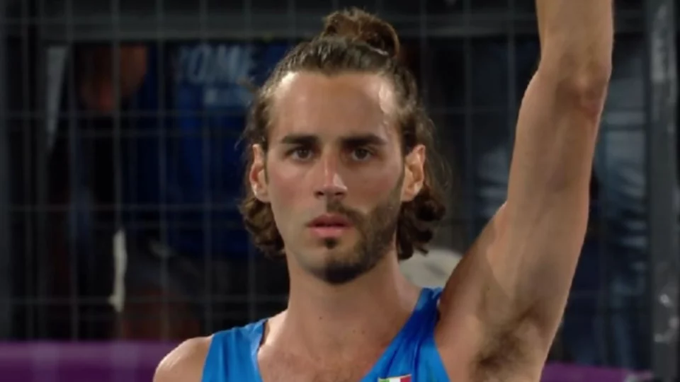 gianmarco tamberi barba metà perché
