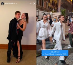 Storie Instagram - Blanco e la fidanzata