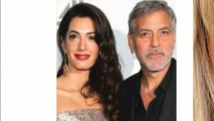 Amal Alamuddin e George Clooney - Up & Down - foto tratta da Novella2000