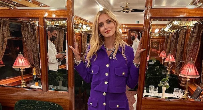 Chiara Ferragni rimane bloccata sull’Orient Express per un incidente