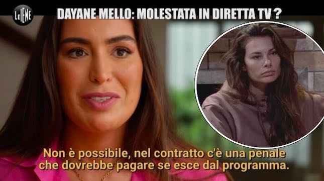 L'avvocato di Dayane Mello a Le Iene svela perché non può ritirarsi dal reality