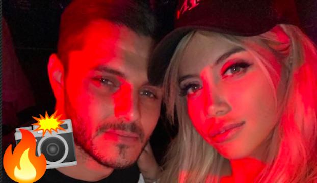 Mauro Icardi posta una foto bollente con Wanda Nara, poi lo elimina