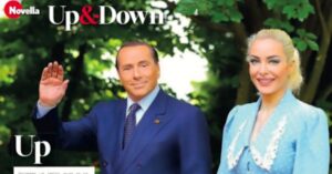 Silvio Berlusconi - Up & Down - dal numero di Novella 2000