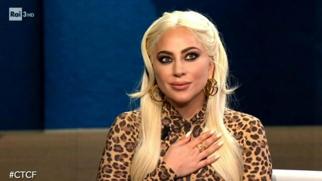 Lady Gaga a Che Tempo Che Fa: ecco quanto costa il suo outfit
