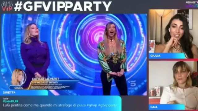 Giulia Salemi nel mirino dei fan di Soleil per un’espressione al GFVip Party