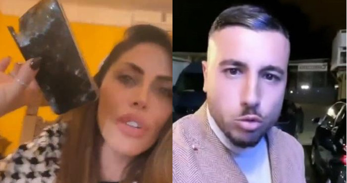 Guendalina Tavassi accusa l'ex marito di aggressione, lui si difende