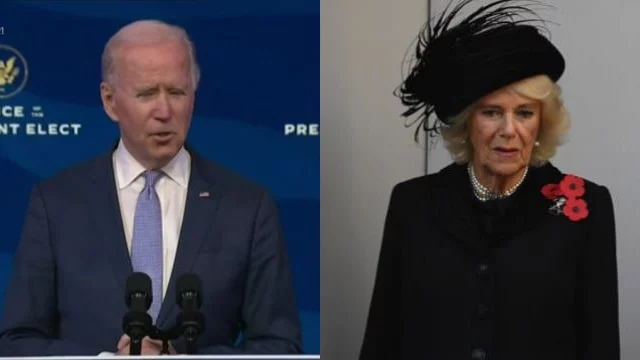 Joe Biden avrebbe fatto un peto davanti a Camilla Parker Bowles