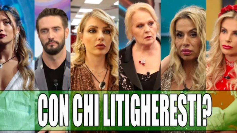 GF Vip 6 - con quale concorrente litigheresti? - Quiz