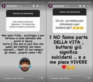 Le storie Instagram di Pago