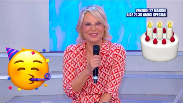 Maria De Filippi, gli auguri di compleanno da parte dei vip