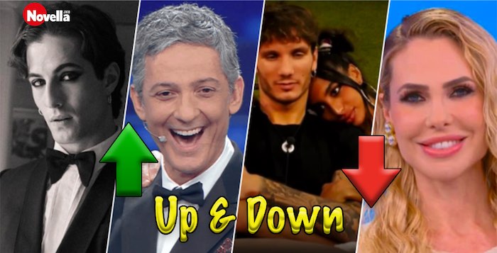 Up & Down di Roberto Alessi, i promossi e bocciati della settimana