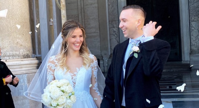 Briga e Arianna Motefiori si sono sposati: le foto delle nozze
