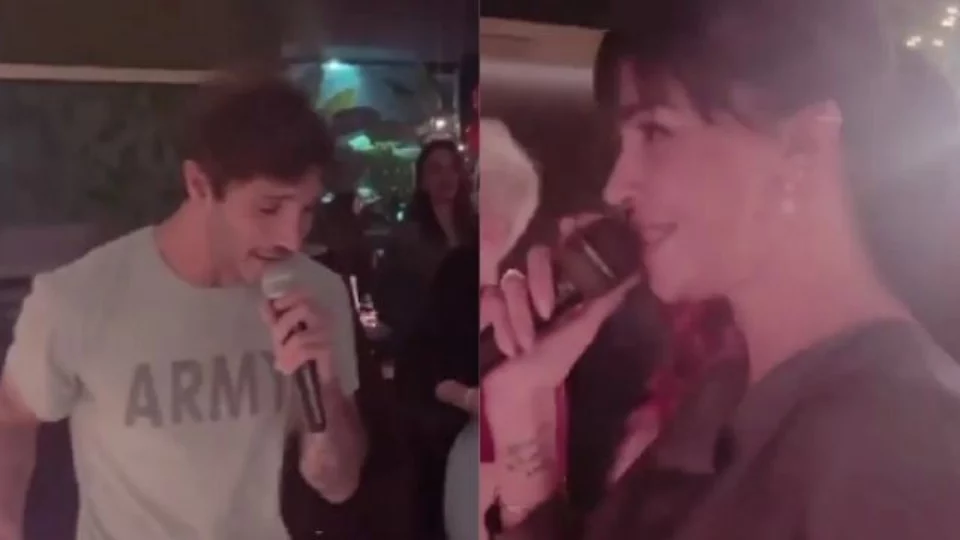 belen rodriguez stefano de martino karaoke