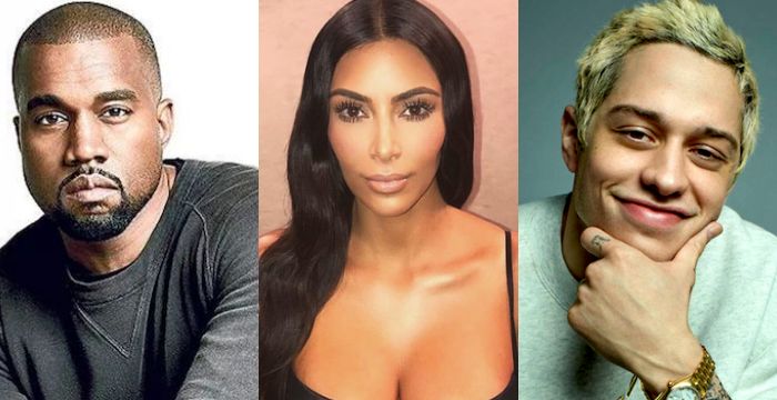 Kim Kardashian ha paura per Pete Davidson e scrive a Kanye West: le chat
