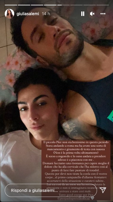 La storia Instagram di Giulia Salemi