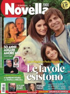 Laura Pausini sulla cover di Novella 2000 - 20 aprile 2022 nÂ°18