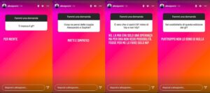 Le risposte di Alfonso Signorini su Instagram