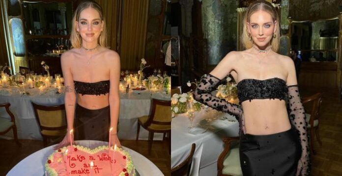 Chiara Ferragni, il look per il suo compleanno incanta: ecco chi l’ha vestita