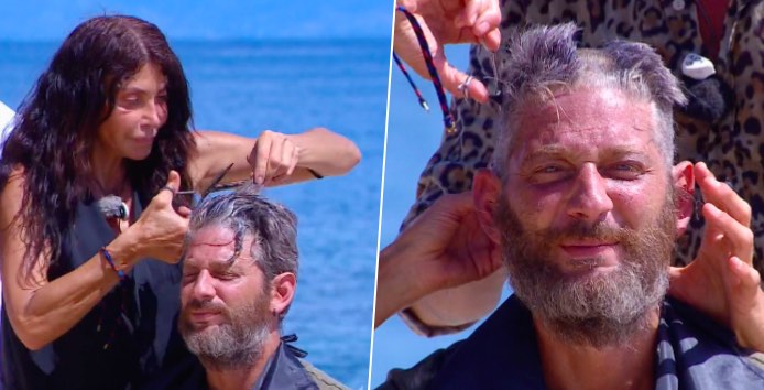 Edoardo Tavassi si sacrifica per il gruppo e si fa rasare i capelli a zero Edoardo Tavassi si sacrifica per il gruppo e si fa rasare i capelli a zero