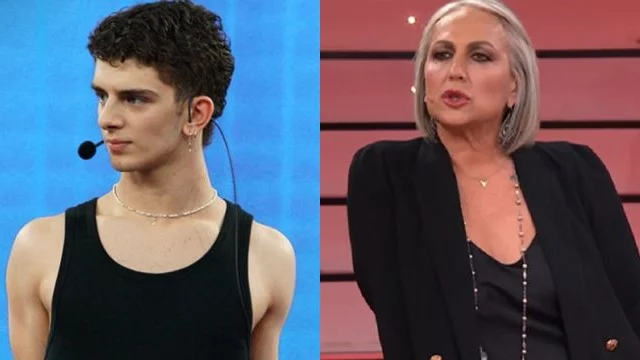 Dario Schirone insieme ad Alessandra Celentano da bambino: la vecchia foto
