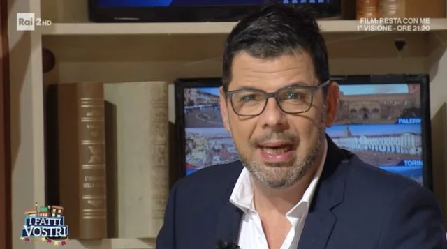 Salvo Sottile a I Fatti Vostri - Palinsesti Rai