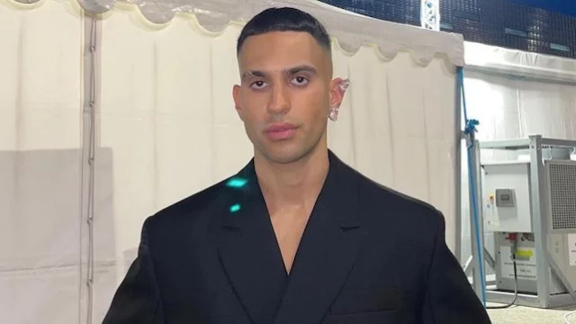 Mahmood pubblica una sua foto di quando era bambino