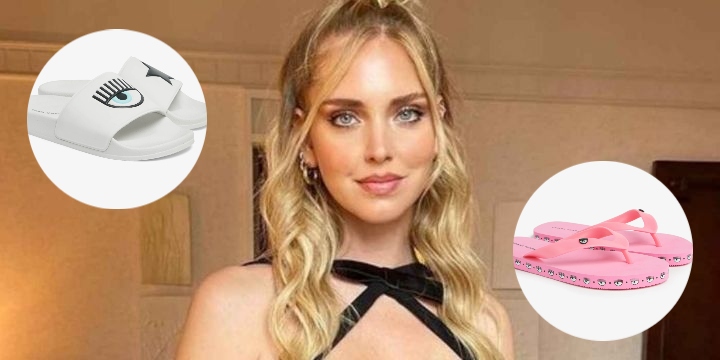 Chiara Ferragni, quanto costano le ciabatte e le infradito del suo brand