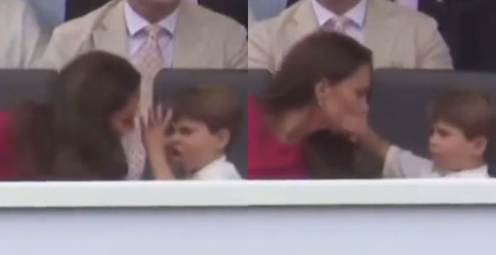 William e Kate: il video del figlio Louis che fa le smorfie a sua madre fa il giro del web