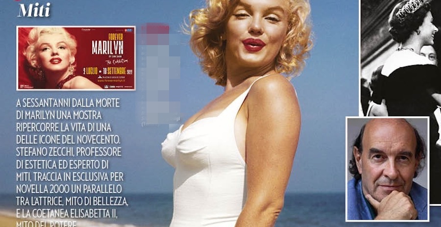 Marilyn Monroe Elisabetta II Novella 2000 n. 29 2022