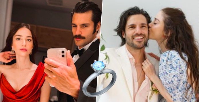 Ozge Gurel e Serkan Cayoglu si sono sposati: le foto delle nozze