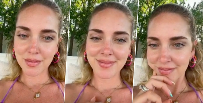 Chiara Ferragni mostra la foto del suo colore naturale di capelli Chiara Ferragni mostra la foto del suo colore naturale di capelli