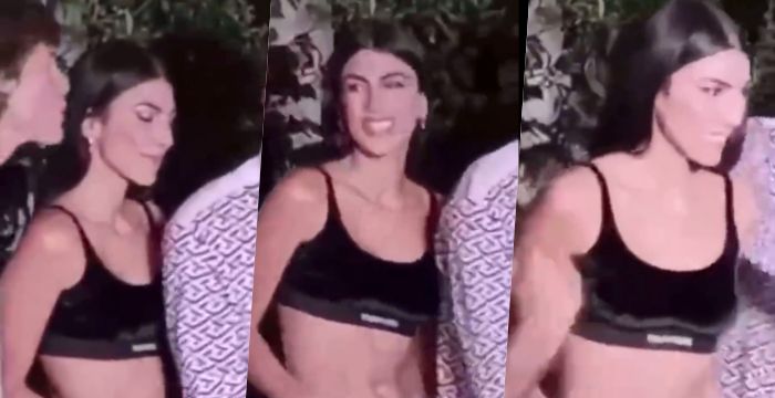 Giulia Salemi baciata da Ron Moss: il video diventa virale