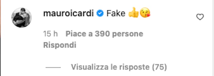 Il commento di Mauro Icardi