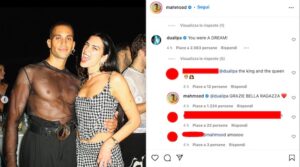 Il post Instagram di Mahmood e lo scambio di battute con Dua Lipa