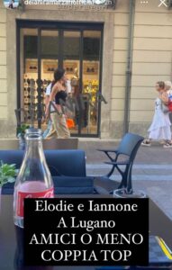 Elodie e Iannone insieme per Lugano